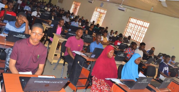 A picture showing JAMB registered centres in Nigeria