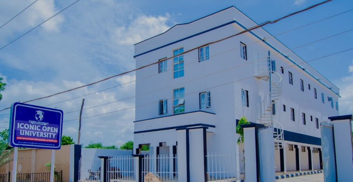 Iconic Open University Post-UTME/Direct Entry form for the 2025/2026